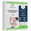 Sensalou Coprimaterasso con Cerniera per Chi Soffre di Allergie - 90 x 200 cm