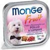 MONGE CANE FRUIT POLLO E LAMPONI GR.100