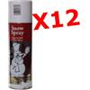 SOLCHIM KIT MAXI RISPARMIO con 12 Bombolette da 600 ml di Neve Spray Artificiale - Per decorazione Alberi di Natale e Presepi
