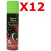 SOLCHIM KIT RISPARMIO con 12 Bombolette da 150 ml di NEVE SPRAY - Neve Artificiale Luminescente che si illumina al buio