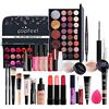 MKNZOME Professional Trucchi Donna Offerta, MKNZOME Set Trucchi Make Up Completo Kit Makeup Regalo di Natale e Compleanno Palette Ombretti Professionali Rossetti Make-up Fondotinta Correttore