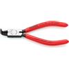 KNIPEX Pinza per anelli di sicurezza per anelli di sicurezza interni a fori rivestiti in resina sintetica 130 mm, 44 21 J01