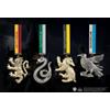 NOBLE COLLECTION Harry Potter Tree Ornaments Hogwarts Mascots 4-Pack Noble Collection