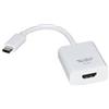 Digitus Adattatore Video Type-C to HDMI Bianco