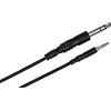 Hosa CMS-110, Stereo Interconnect, 3.5 mm TRS to 1/4 in TRS, 10 ft