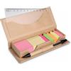 Sticky notes con penna e astuccio in cartone personalizzato Stibox personalizzate o neutre