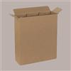 LUCGEL 5 Pz Scatola Astuccio Porta 3 Bottiglie 750 ml Olio Vino in Cartoncino rigido Avana Americana Sicura per Spedizione 330x115H380mm