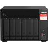 Qnap Nas Qnap TVS-675 8G 6 BAY 2,5GHZ 8C/8T 8GB 2x2 5GB [TVS-675-8G]