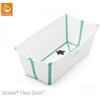 Stokke - vaschetta da bagno pieghevole Flexi Bath - White Aqua