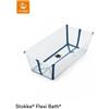 Stokke Flexi Bath vaschetta da bagno pieghevole X-Large - Transparent Blue