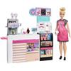 Barbie - Caffetteria Dolci Momenti, playset con teiera cambia colore, 1  gattino, mobili e 21+ accessori, giocattolo per bambini, 5+ anni, HKT94 :  : Giochi e giocattoli