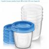 Philips Avent - 5 Vasetti conservalatte ML180