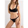 Intimissimi Perizoma Con Fianchetto In Pizzo Pretty Flowers Nero