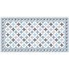 Vilber Trevi DU 03 52X100 Tappeto, Vinile, Multicolore, 52x100x0.22 cm