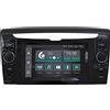 Jf Sound car audio system Autoradio Custom Fit per Lancia Ypsilon (con autoradio originale senza usb frontale) Android GPS Bluetooth WiFi Dab USB Full HD Touchscreen Display 6,2