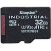 Kingston 32GB Scheda microSDHC Kingston Industrial C10 A1 pSLC + adattatore SD [SDCIT2/32GB]