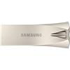 Samsung Memorie MUF-128BE3 Bar Plus USB Flash Drive, USB 3.1, Type-A Fino a 300 MB/s, 128 GB, Argento