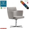 Elleci Office Admiral Poltrona interlocutore girevole con base 4 razze alluminio ONE class 1 IM