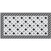 Vilber Trevi DU 05 52X100 Tappeto, Vinile, Multicolore, 52x100x0.22 cm