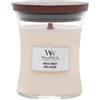 Woodwick White Honey Media Honey Candela Profumata Vasetto