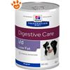 Hill's Dog Prescription Diet i/d Low Fat Digestive Care Original - Lattina da 360 Gr