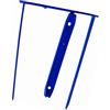 Fellowes 1189201 - Confezione di 100 clip listing per archivi, bankers box, colore: Blu