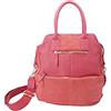 Kate Lee sac À en Cuir Porté Main Ou Bandoulière Velyane Rose, Borsa Donna, Rosa