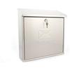 Sterling, MB03ST, Cassetta della posta moderna in acciaio INOX, 368 mm x 368 mm x 114 mm