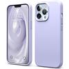 elago Silicone Liquido Custodia Cover Compatibile con iPhone 13 Pro Case (6.1), Cover Protettiva per Fotocamera con Schermo Intero, Antiurto, Custodia in Morbida Microfibra Antigraffio (Viola)