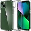 Spigen Cover Ultra Hybrid Compatibile con iPhone 13, Custodia Anti-Ingiallimento - Trasparente