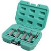 WIESEMANN 1893 Set di 8 inserti XZN da 1/2 e 1/4 pollici in acciaio Q-50 di Wiesmann 1893 I punte nelle dimensioni M4 - M 16 I in pratica scatola per il trasporto I 81475