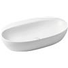 Riveshop Lavabo collezione Elegance ovale da 70cm senza foro - ELLA070420C0