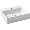 Riveshop Lavabo da 50 cm collezione Elegance con foro - ELLP050450QM