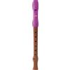 HOHNER Flauto dolce Alegra Line, rosa, barocco, 2 pezzi