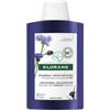 PIERRE FABRE Klorane - Shampoo alla Centaurea BIO 200ml per Capelli Sbiancati o Grigi