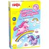 Haba 300123 - Gioco da tavola per bambini Einhorn Glitzerglück, 3+ anni [Lingua tedesca]