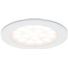 Paulmann 99921 Lampada per mobili LED faretto da incasso tondo incl. 2x2,5 Watt bianco opaco luce per armadi alluminio, plastica 3000 K