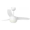 Faro Lorefar ventilatori EASY Ventilatore bianco diametro 105cm, 3 pale, gruppo luce 2xE27- Faro Lorefar Ref. 33415