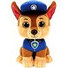PAW PATROL Occhi Scintillanti | Selezione Peluche Figure | 15 cm | Softwool, Cifra: Chase