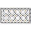 Vilber Trevi DU 06 40X78 Tappeto, Vinile, Multicolore, 40x78x0.22 cm
