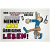 Schatzmix Blechschild Spruch Versch. Rand v. Smartphone nennt Man übrings Leben 20x30 Deko Targa di Metallo da Parete, Lamiera, Multicolore, 20x30 cm