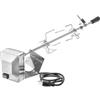 onlyfire Set spiedo in Acciaio Inox per Weber Spirit 300 Serie, Genesis 300 Serie e Modelli più Vecchi Barbecue a Gas, con 2 Ferma Carne, Un Motore da 220V-240V, girarrosto, rosticceria.