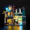 GEAMENT Set di Luci LED per Libreria (Bookshop) Modello da Costruire - Kit di illuminazione Compatibile Con LEGO Creator Expert 10270 (Modello di mattoncini non incluso)