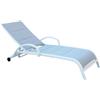 MIlani Home PRADOS - lettino prendisole da giardino in alluminio