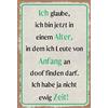 Schatzmix Blechschild Spruch Leute Doof Finden darf Metallschild 20x30 Deko Tin Sign Targa di Metallo da Parete, Lamiera, Multicolore, 20x30 cm