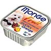 MONGE FRESH FRUIT CANE UMIDO 100 G Paté e Bocconcini con ANATRA E ARANCIA