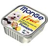 MONGE FRESH FRUIT CANE UMIDO 100 G Paté e Bocconcini con MAIALE E ANANAS