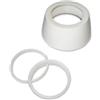 Kariba KARIBA - KIT DADONE COMPLETO DN. 50 MM. BIANCO PER CASSETTE ESTERNE DI RISCIACQUO 214031