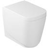 GALASSIA - MEG11 VASO WC A TERRA 35X55 IN CERAMICA BIANCO CON SCARICO UNIVERSALE S/P 5409