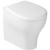 GALASSIA - EDEN VASO WC A TERRA IN CERAMICA BIANCO 36X53 CM. CON SCARICO UNIVERSALE S/P 7213